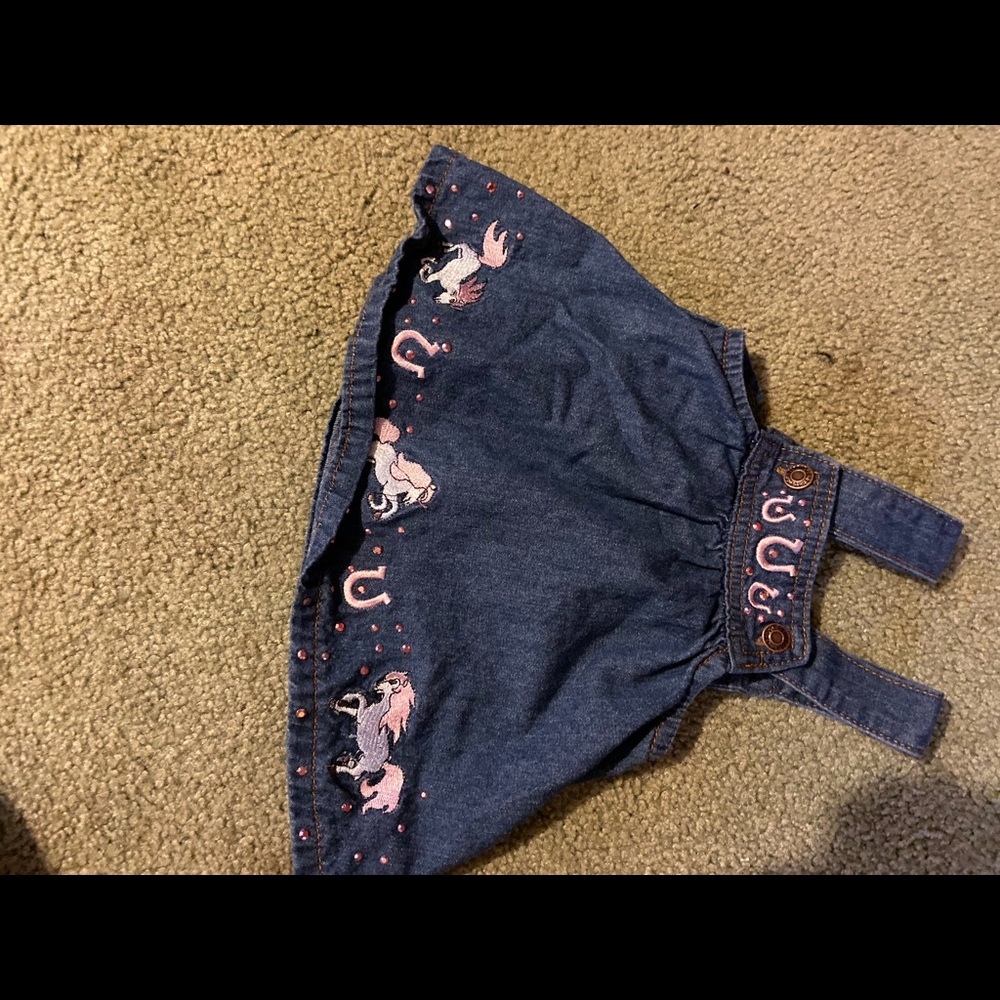 Denim dress